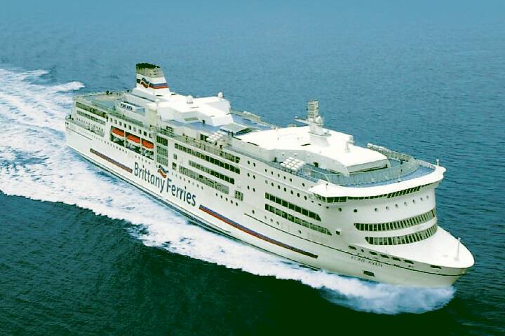 International ferry in English Channel