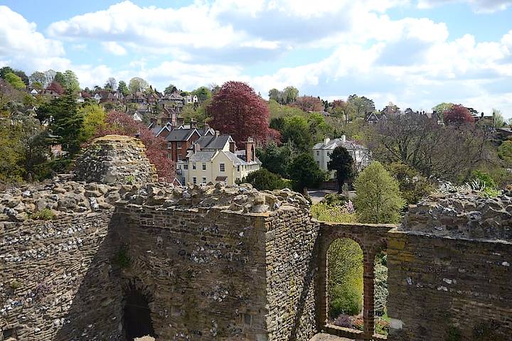 View from the ancient keep at Guildford