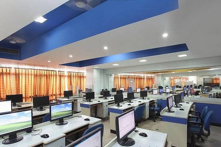 Open office with IT equipment